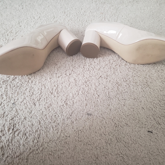 Zara Light Pink Pointed Toe with Rounded Heel in Size 6 - Picture 4 of 5